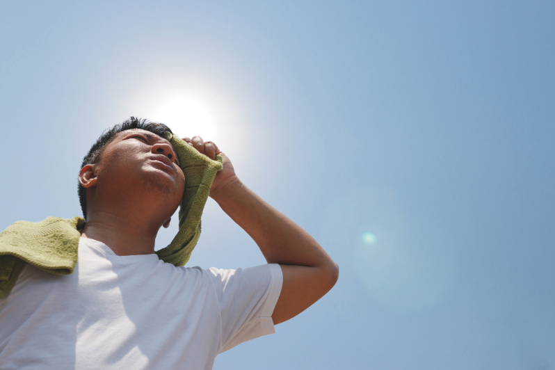 What is heat illness?